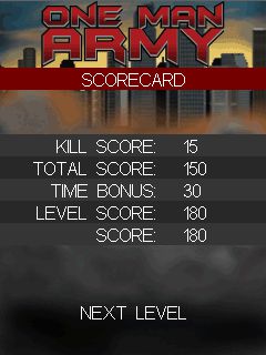 Free download java game One Man Army on your mobile phone! Image №5