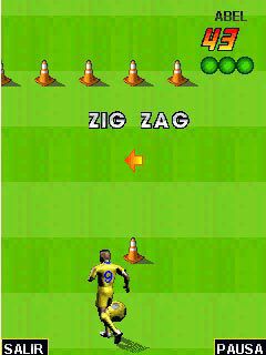 Free download java game Villareal Football Trainer on your mobile phone! Image №4