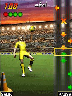 Free download java game Villareal Football Trainer on your mobile phone! Image №6