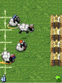 Free download java game Sheep Mania: Barnyard Dash on your mobile phone! Image №2