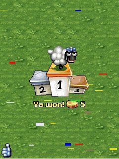 Free download java game Sheep Mania: Barnyard Dash on your mobile phone! Image №6