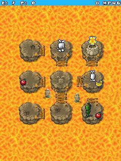 Free download java game Bun & Bunee: Island Hop on your mobile phone! Image №3