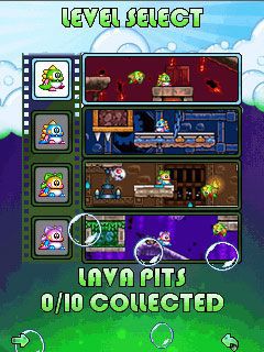 Free download java game Bubble Bobble Evolution on your mobile phone! Image №3