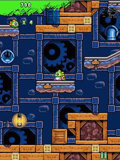 Free download java game Bubble Bobble Evolution on your mobile phone! Image №2