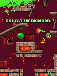 Free download java game Bubble Bobble Evolution on your mobile phone! Image №4