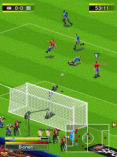 Free download java game Real Football 2010 on your mobile phone! Image №2