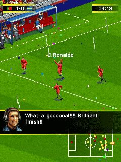 Free download java game Real Football 2010 on your mobile phone! Image №8