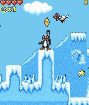 Free download java game Ali The Penguin on your mobile phone! Image №2