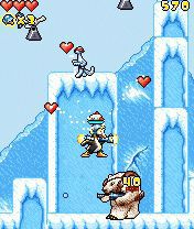 Free download java game Ali The Penguin on your mobile phone! Image №3