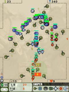 Free download java game Towers Trap on your mobile phone! Image №4