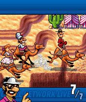 Free download java game Turbo Camels on your mobile phone! Image №4