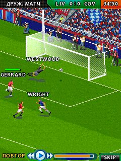 Free download java game Real Football Manager 2010 on your mobile phone! Image №2