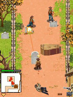 Free download java game Wild West Guns on your mobile phone! Image №2