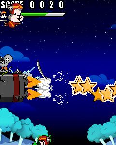 Free download java game Stunt Cat Kedy on your mobile phone! Image №2