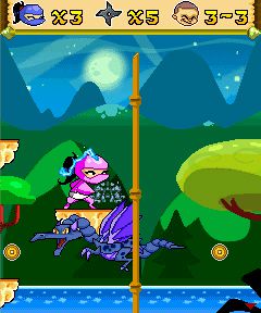 Free download java game Neenya Ninja:To The Rescue on your mobile phone! Image №2