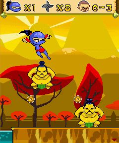 Free download java game Neenya Ninja:To The Rescue on your mobile phone! Image №5