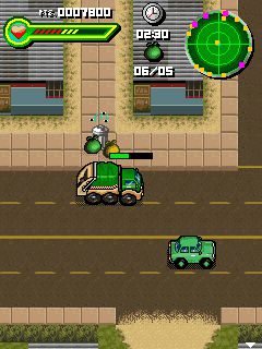 Free download java game Trash Racer on your mobile phone! Image №2
