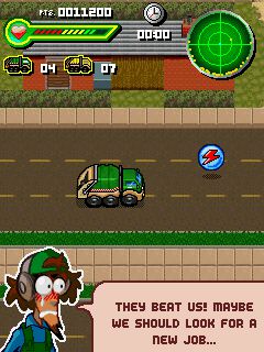 Free download java game Trash Racer on your mobile phone! Image №5