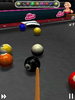 Free download java game World Championship Pool 2010 3D on your mobile phone! Image №6
