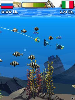 Free download java game Fishing Off The Hook on your mobile phone! Image №2