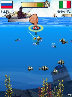 Free download java game Fishing Off The Hook on your mobile phone! Image №4