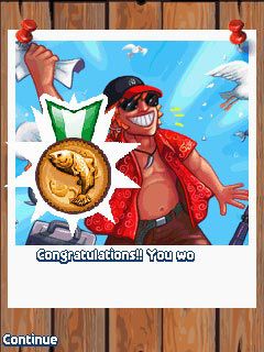Free download java game Fishing Off The Hook on your mobile phone! Image №5