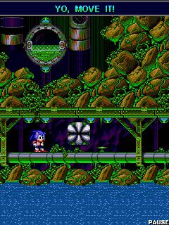 Free download java game Sonic Spinball on your mobile phone! Image №2