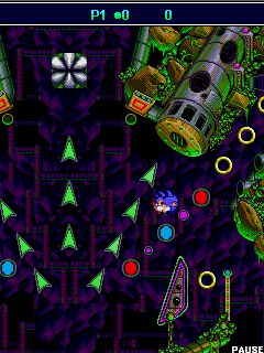 Free download java game Sonic Spinball on your mobile phone! Image №4