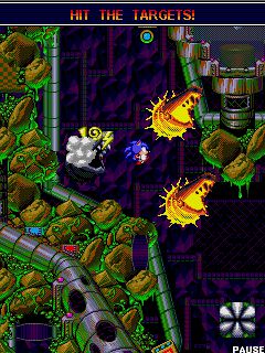 Free download java game Sonic Spinball on your mobile phone! Image №5
