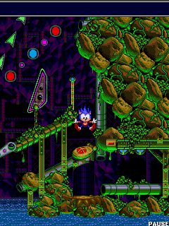 Free download java game Sonic Spinball on your mobile phone! Image №6