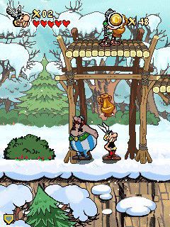 Free download java game Asterix and Obelix: Mission Cleopatra on your mobile phone! Image №4