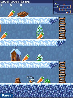 Free download java game Carrot Mania on Ice on your mobile phone! Image №2