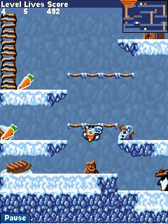 Free download java game Carrot Mania on Ice on your mobile phone! Image №4