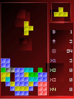 Free download java game Constant Tetris on your mobile phone! Image №2