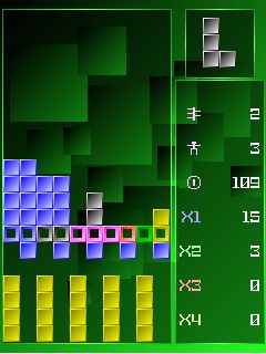 Free download java game Constant Tetris on your mobile phone! Image №4