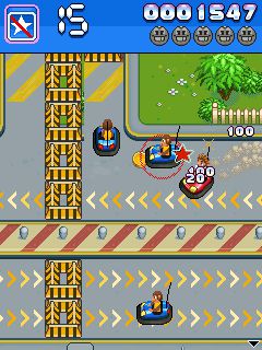 Free download java game Bumper Car City on your mobile phone! Image №4