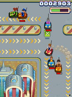 Free download java game Bumper Car City on your mobile phone! Image №5