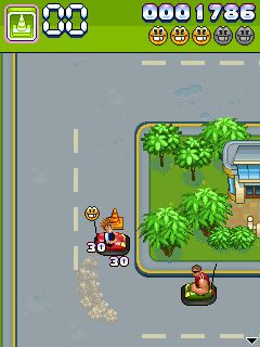 Free download java game Bumper Car City on your mobile phone! Image №6