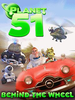 Free download java game Planet 51: Behind The Wheel on your mobile phone!