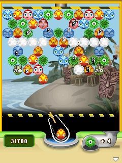 Free download java game Bubble Town on your mobile phone! Image №2