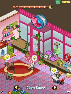 Free download java game My Pet Store on your mobile phone! Image №4