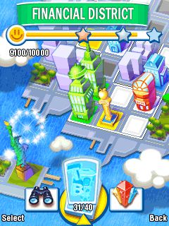 Free download java game Tower Bloxx: New York on your mobile phone! Image №2