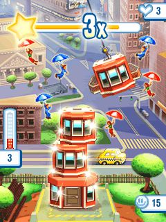 Free download java game Tower Bloxx: New York on your mobile phone! Image №3