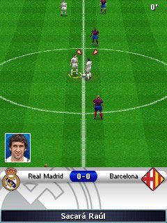 Free download java game Real Madrid Futbol 2009 3D on your mobile phone! Image №3