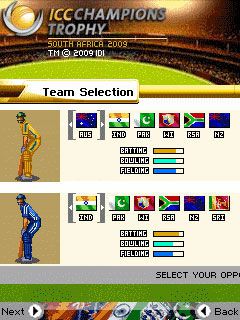 Free download java game ICC Champions Trophy 2009 on your mobile phone! Image №3