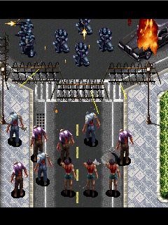Free download java game Biochemical Raid: Zombie Played the Sector on your mobile phone! Image №2