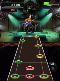 Free download java game Guitar Hero 5 Mobile on your mobile phone! Image №5
