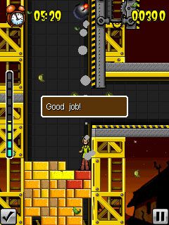 Free download java game Shaggy and the Ghost Blocks on your mobile phone! Image №2