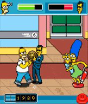 Free download java game The Simpsons Arcade on your mobile phone! Image №3