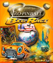 Free download java game Pro Pinball Big Race USA on your mobile phone!